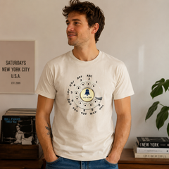 Vintage Rotary Phone Dial Pattern T-Shirt--VINT003