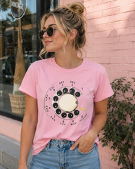 Vintage Rotary Phone Dial Pattern T-Shirt--VINT004