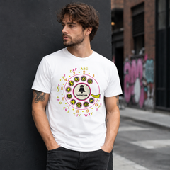 Vintage Rotary Phone Dial Pattern T-Shirt--VINT025
