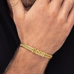 Custom Bracelet For Dad With Kids Names Family Name Bracelet