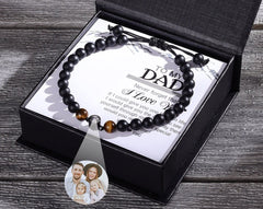Men Projection Beaded Bracelet