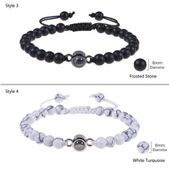 Men Projection Beaded Bracelet