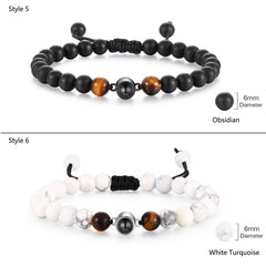 Men Projection Beaded Bracelet