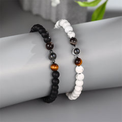 Men Projection Beaded Bracelet