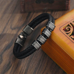 Personalized Engraved Bead Name Bracelet