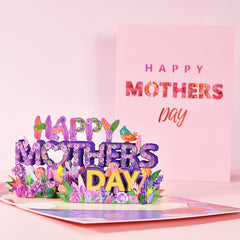 3D Mother's Day Gift Card
