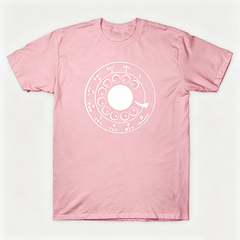 Vintage Rotary Phone Dial Pattern T-Shirt--VINT009