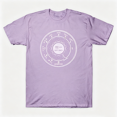 Vintage Rotary Phone Dial Pattern T-Shirt--VINT014