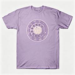 Vintage Rotary Phone Dial Pattern T-Shirt--VINT028