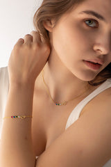 Collier de pierre de naissance personnalisé, collier de pierre de naissance familiale