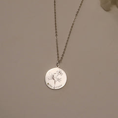 Collar del Mes de Nacimiento Collar de Ramo Combinado para Mamá Piedra Natal