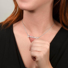 Collier femme - Carte message personnalisée - À ma femme