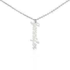 Collier de carte de message de nom personnalisé à mon cadeau de petite amie