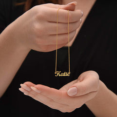 À ma fille collier nom idées cadeaux pour Noël, anniversaire, Saint-Valentin, mariage
