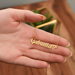 Collier femme - Carte message personnalisée - À ma femme