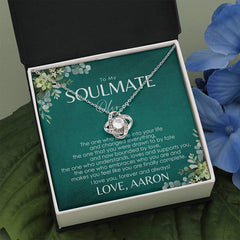 Carte de message personnalisée – Cadeau à mon âme sœur pour Noël, anniversaire, Saint-Valentin, jour de mariage