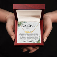 Carte de message personnalisée – À mon âme sœur, idées cadeaux pour Noël, anniversaire, Saint-Valentin, jour de mariage